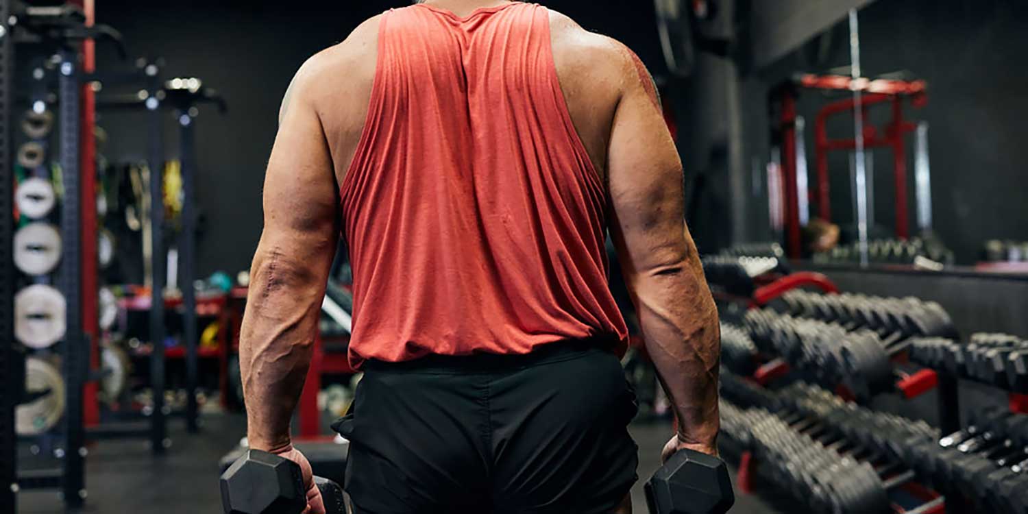 Dumbbell Side Drag Dave 0215