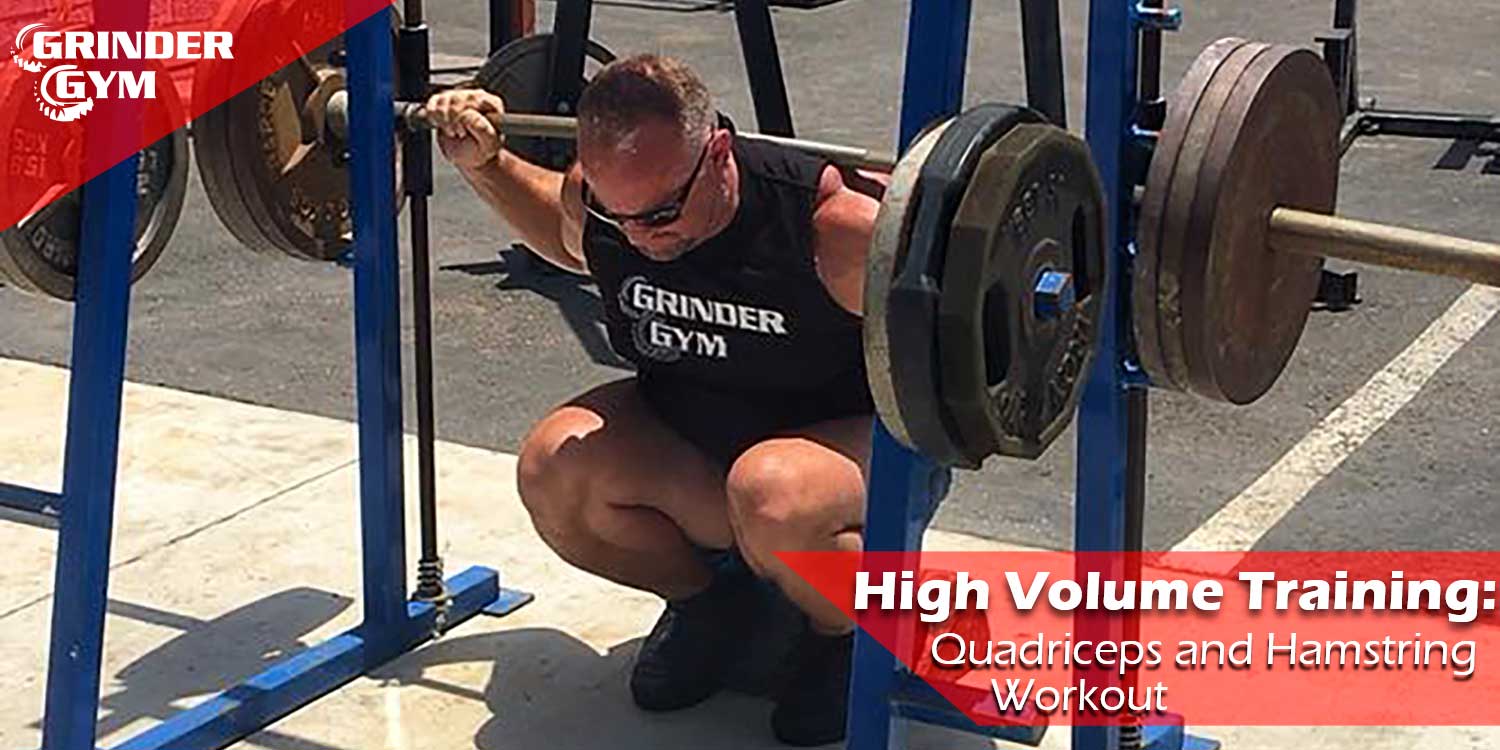 High Volume Training: Quadriceps and Hamstring Workout